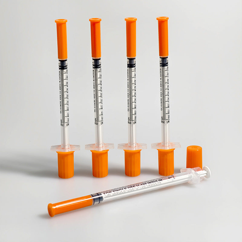 1ml syringe - 27 gauge needle 10 units